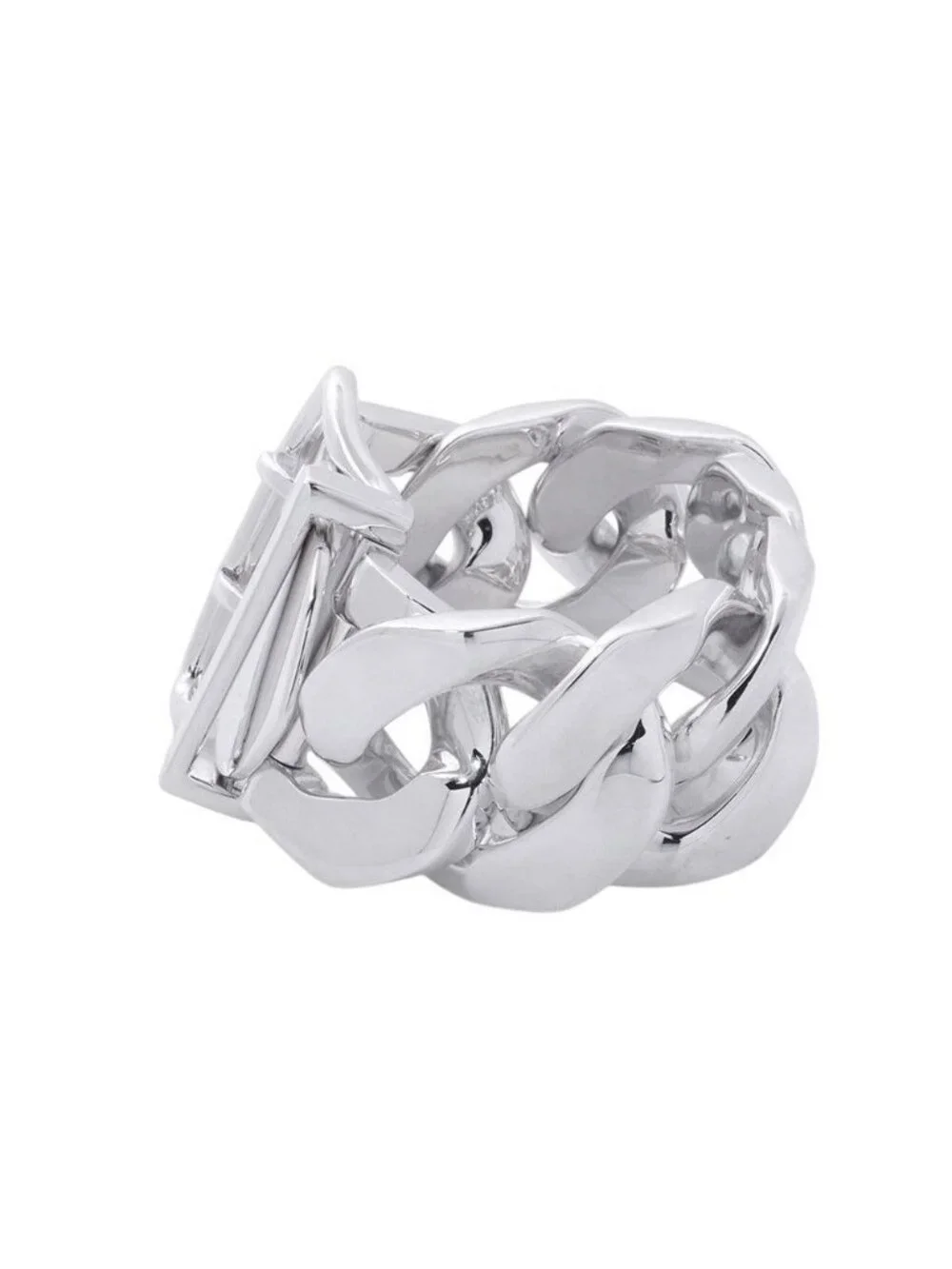 Hermes Bracelet Boucles Sellier Silver